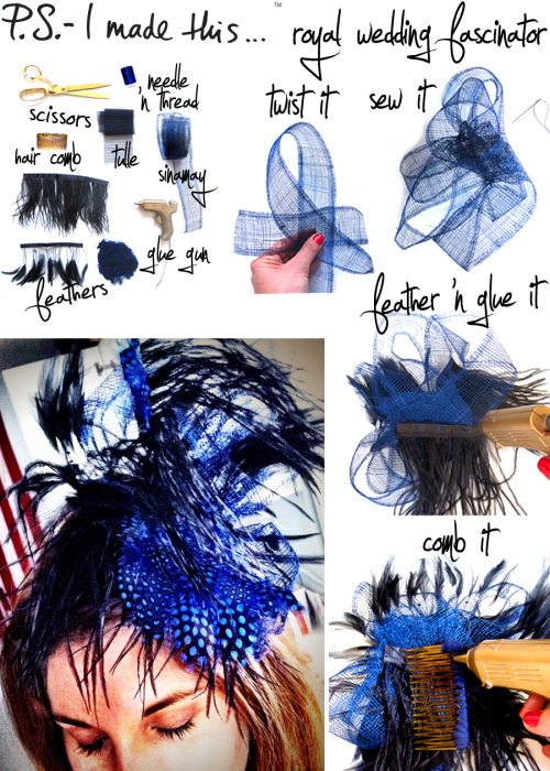 ps-imadethis:Raise your hand if you’re fascinated by the Royal’s fascinators? ME! The decorative h
