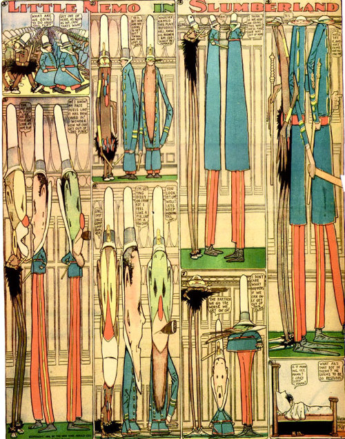 theshipthatflew:“Little Nemo in Slumberland,” by Winsor McCay.via ——comix