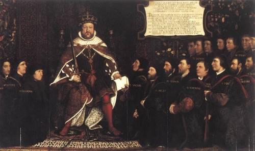 HOLBEIN, Hans the Younger ‎(1497-1543)Henry VIII and the Barber Surgeonshigh-res