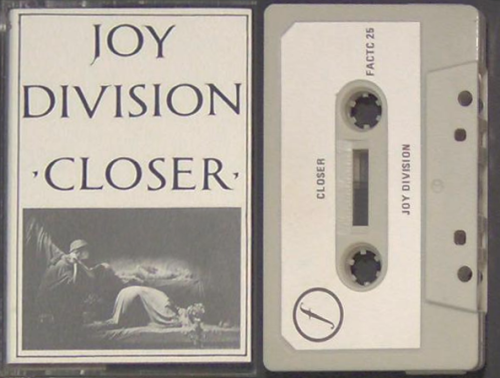 Joy Division - Closer Cassette - 1980 Factory