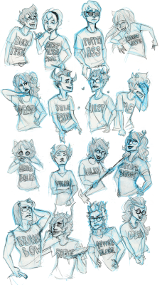 theepicsnocone:  BORN THIS WAYhi so i like glee. and sara was all “omg draw trolls and kids with their shirts” and i was like “lol okay”so i didso yeah most ashamed of shirts. 