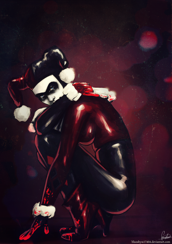 xombiedirge:  Harley Quinn by Blueabyss17404 