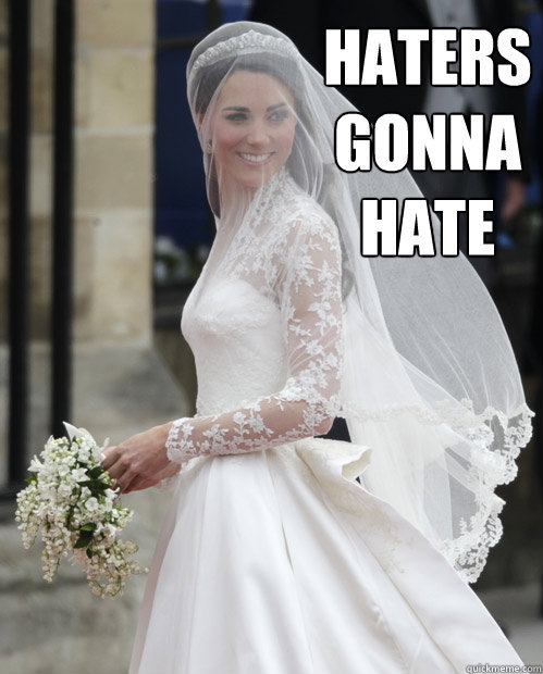 And… that’s all you’ll see of the royal wedding on my blog.