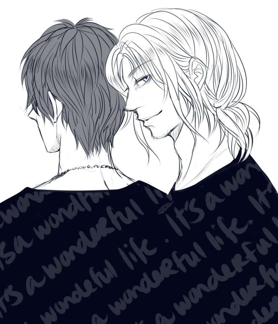 vidotarts:  It’s a Wonderful Life. inspired by this AMV   For Desi &lt;3 