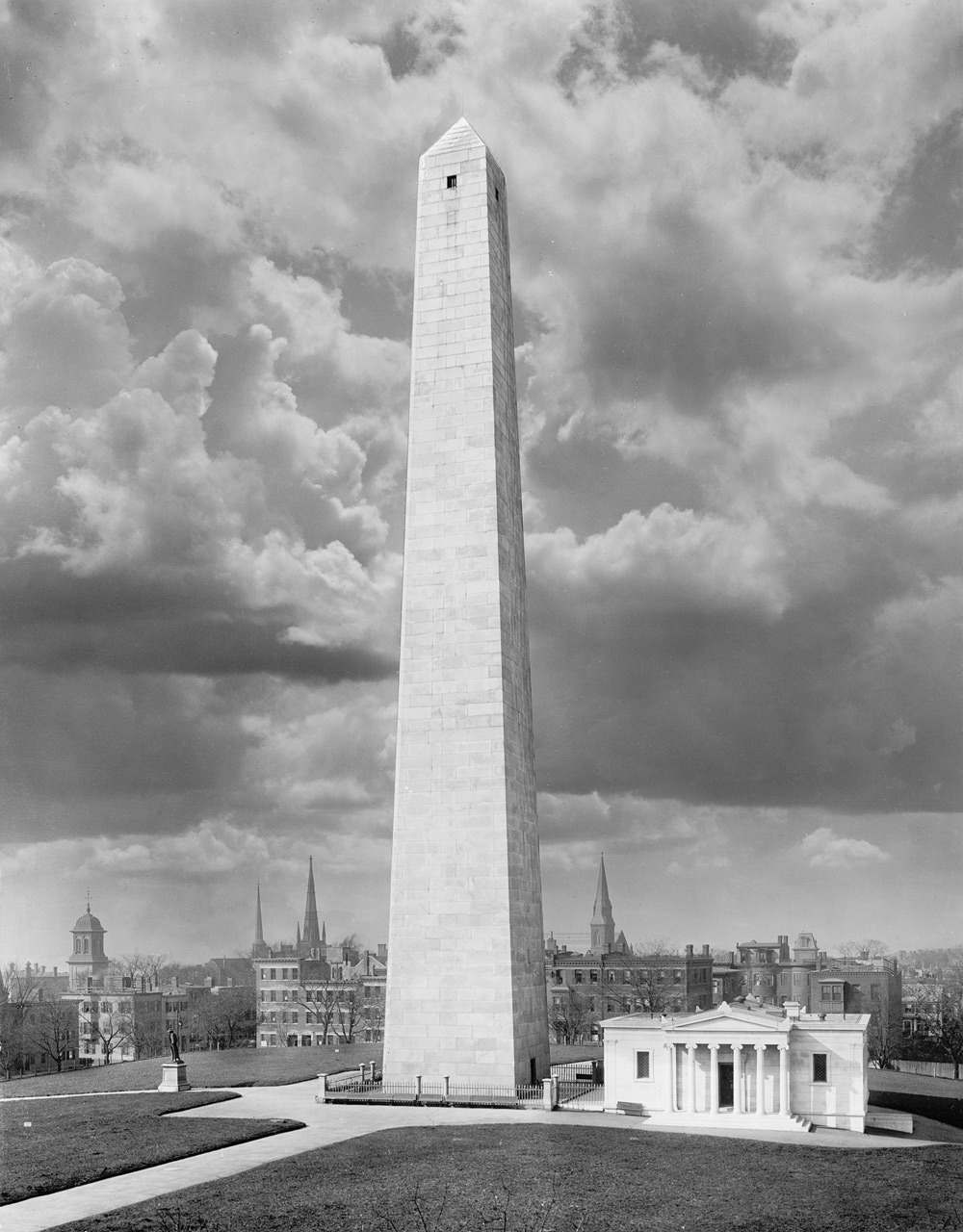 Bunker Hill Monument, Charlestown, Massachusetts Detroit Publishing Co archives,