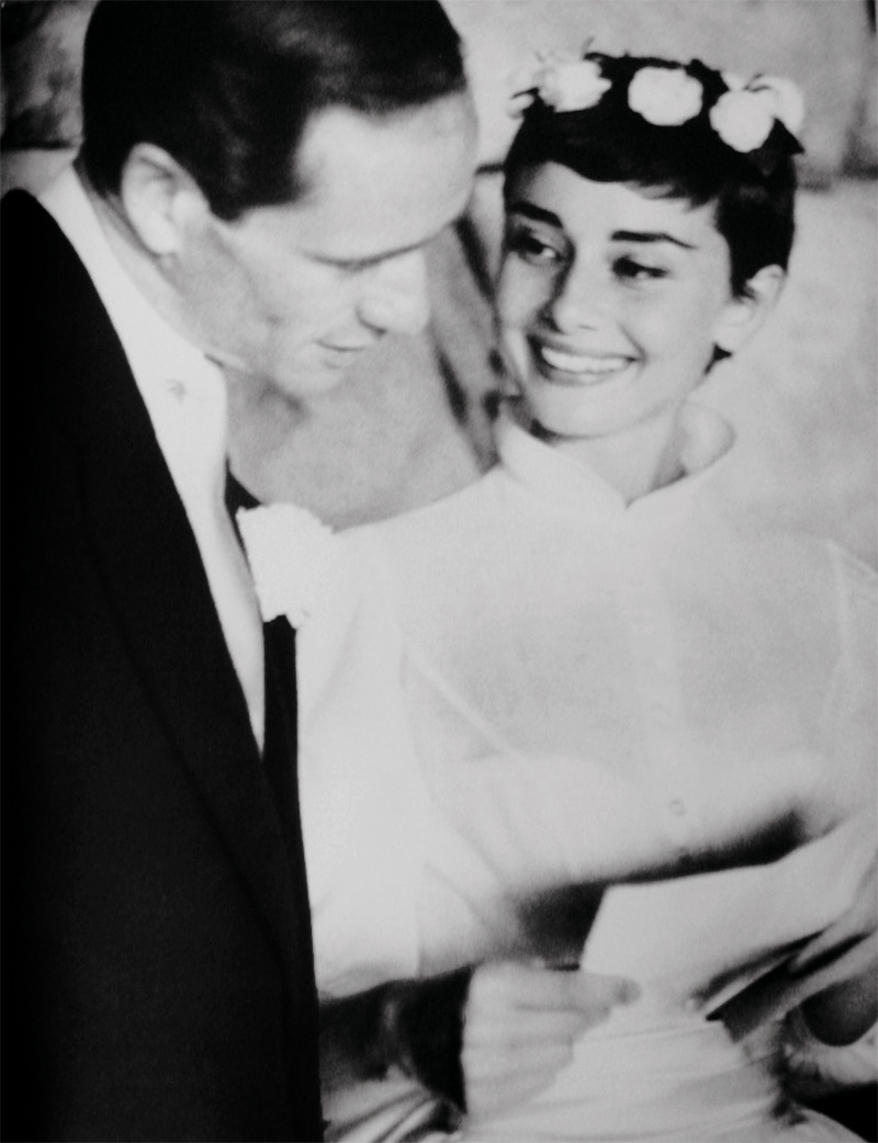 Rare Audrey Hepburn — Audrey Hepburn and Mel Ferrer dancing at the