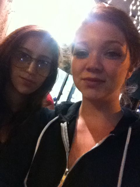jessieandrews:  Desert then dinner @Undeux  Waffles and corn!
