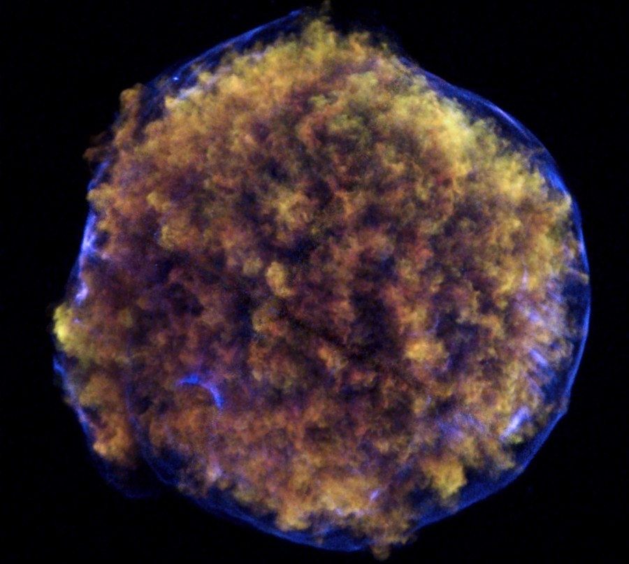 snuh:  Tycho’s Supernova Remnant Poem: Alice Allen (apologies to William Blake)