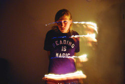 somethingintellectual:  Reading is magic.