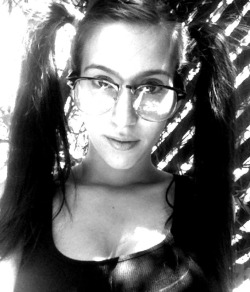 Glasses and pigtails! :)