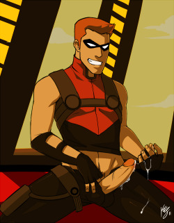 yaoi4nerds:  Speedy from Young Justice drawn