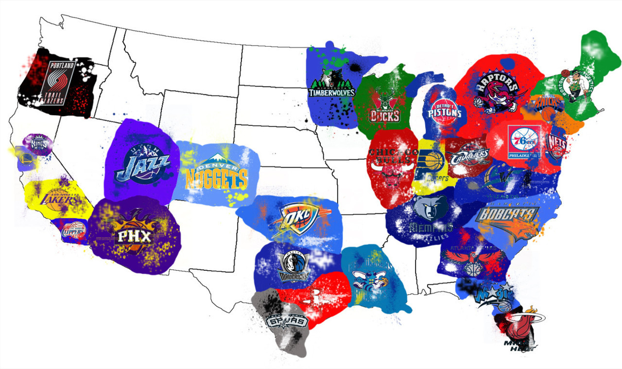 Roca Cúal escarabajo mapa equipos nba Palacio de los niños visual Anoi