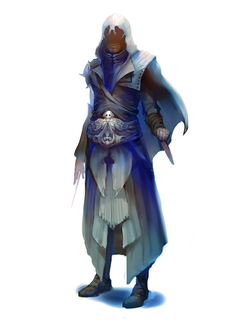 The vigilant assassin Ezio takes on a darker look / attitude in this killer fan art illustration by Chris Newman. No more mister nice guy…
Ezio by Chris Newman (CGHUB) (deviantART)