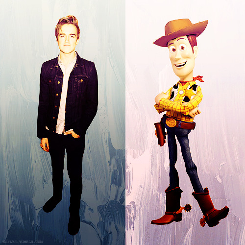 mcflys:  Disney McFLY | Tom Fletcher as Woody ”You just call out my name And you