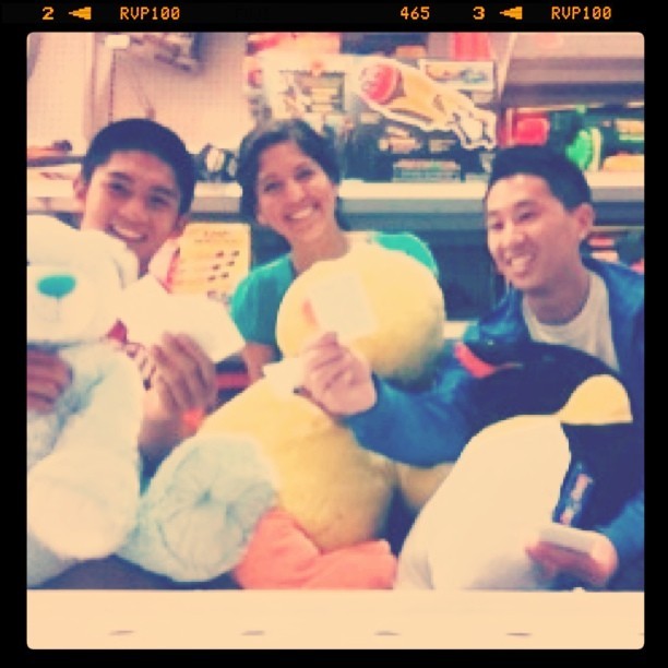 Extra Credit: studying our calc flash cards in Toys R Us  (Taken with instagram)