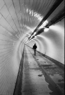 Man In Tunnel Chrisstokes.co.uk 