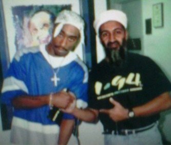 Porn Pics Recent picture of 2pac and Osama Bin Laden