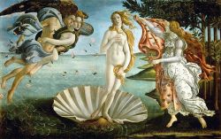 fuckyeah-arthistory:  Birth of Venus - Botticelli, 1484-86 