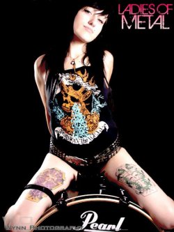 fyladiesofmetal:  Kris 