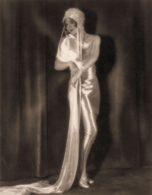 Porn photo Nancy Carroll in a 1920’s Bridal Gown 