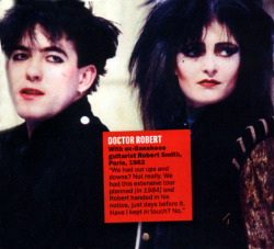 morganaspikes:  Siouxsie Sioux and Robert