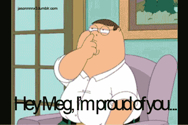 jasonnnnx3:   Hey Meg, I’m proud of you.. - whips booger on her beanie - 