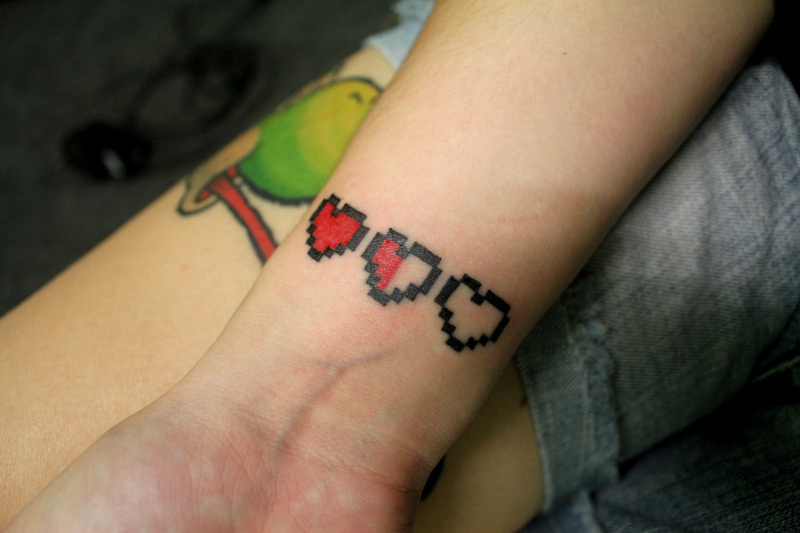 fuckyeahtattoos:  What this means to me is, I’ve taken a hit, but I can recover