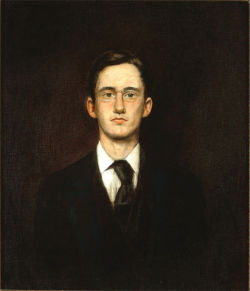 in-dubio:  Self-portrait by John French Sloan, of the Ashcan School. 