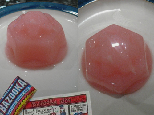 Pink, Alcoholic, Wibbly Wobbly Bubblegum Jelly.
