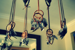 10knotes:  Submitted by backtoearth: Gotta have BAD dreamcatchers. Featured on 10Knotes, the 10,000 notes blog. 