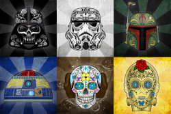totalfilm:  Star Wars Day Of The Dead art