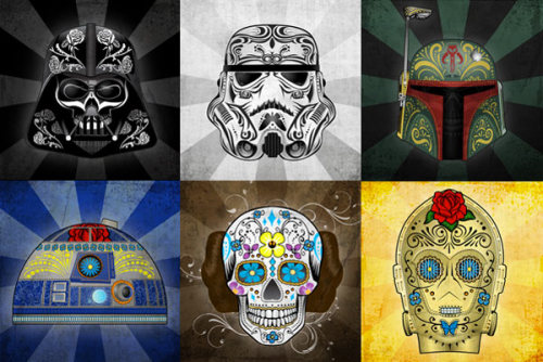 Sex totalfilm:  Star Wars Day Of The Dead art pictures