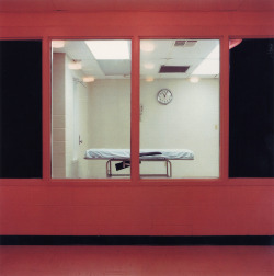 rifles:  Lethal Injection Chamber from Witness Room, Cummins Unit, Grady, Arkansas 1991 