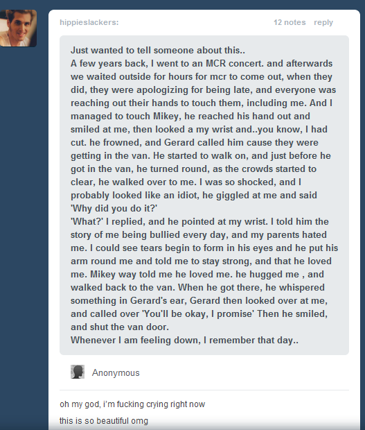 kissmeyouanimal-:  i’m crying my god. &lt;3 