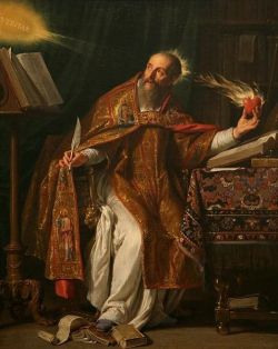 musingsofanaesthete:  St. Augustine by Philippe