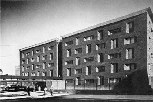 fuckyeahbrutalism: Women’s Dormitory, University of Pennsylvania, Philadelphia (Eero Saarinen,
