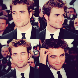 lekinkytwilighters:  Robert so very charming at Cannes film festival* *sigh* 