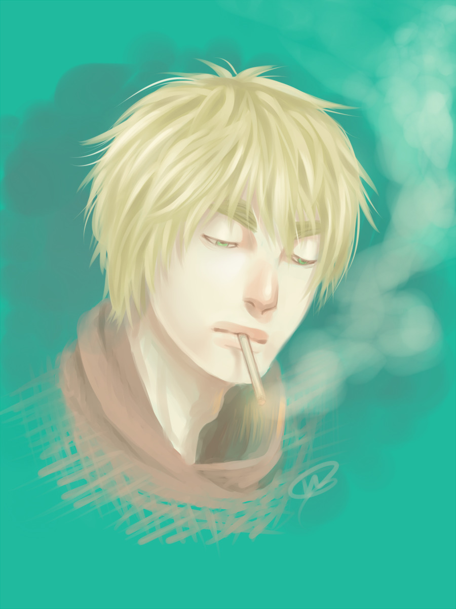 vidotarts:  So I did a painting of Iggy. Not sure how I feel about it.  waifu&rsquo;s