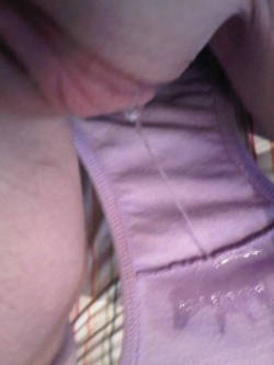 More wet pantie action ahoy! Â This time