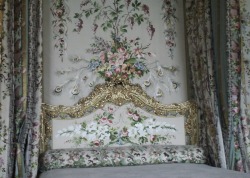Marie Antoinette's bed at Versailles