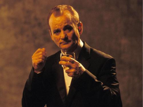 spokeart:  For relaxing times, make it Suntory time.     billy murray FTW