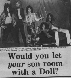 fuckyeahjohnnythunders:  “Would You Let Your Son Room with a Doll?” Ha ha ha ha, hilarious!