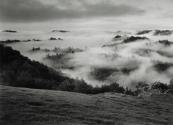 Clearing Storm, Sonoma County Hills, California