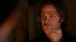 Um…Sam…your face….I