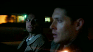 No big deal, Dean. Just gonna check out your crotch first thing when I get in the