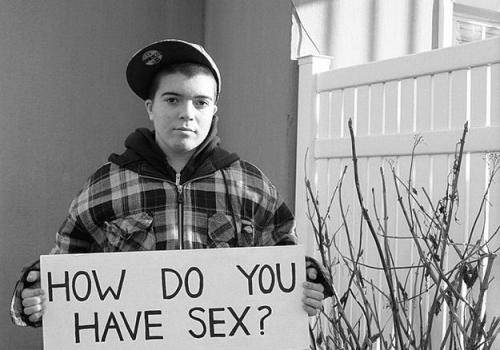 knowhomo:  This ongoing body of work explores the power dynamics inherent in the questions asked of transgender, transsexual, genderqueer, gender-variant, and/or gender non-conforming people. Many documentary photographic projects that deal with trans
