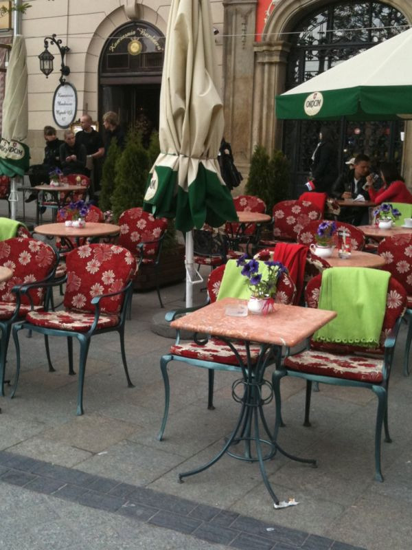 astorytold:
“ Note to NYC - can you please have a seat ready for me,just like this, when I return?
Outdoor cafe in krakow Poland
”
I think that can be arranged.