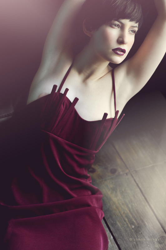 eroticguru:  sally76:  mrcrinks:  Kayt Webster-Brown, wearing a dress by Zara Hall.