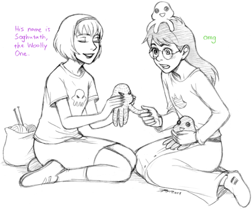 tubbsen: tubbsen:Anonymous asked: O-oh goodness. I humbly request Rose and Jade partaking in friendl