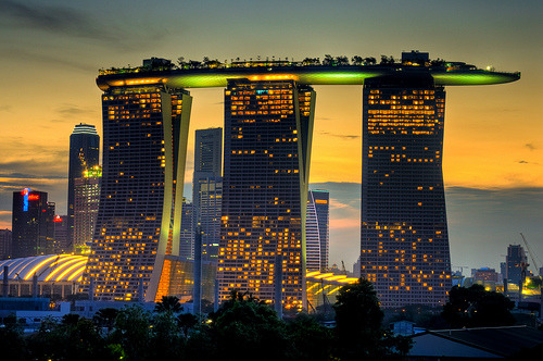 Marina Bay Sands.